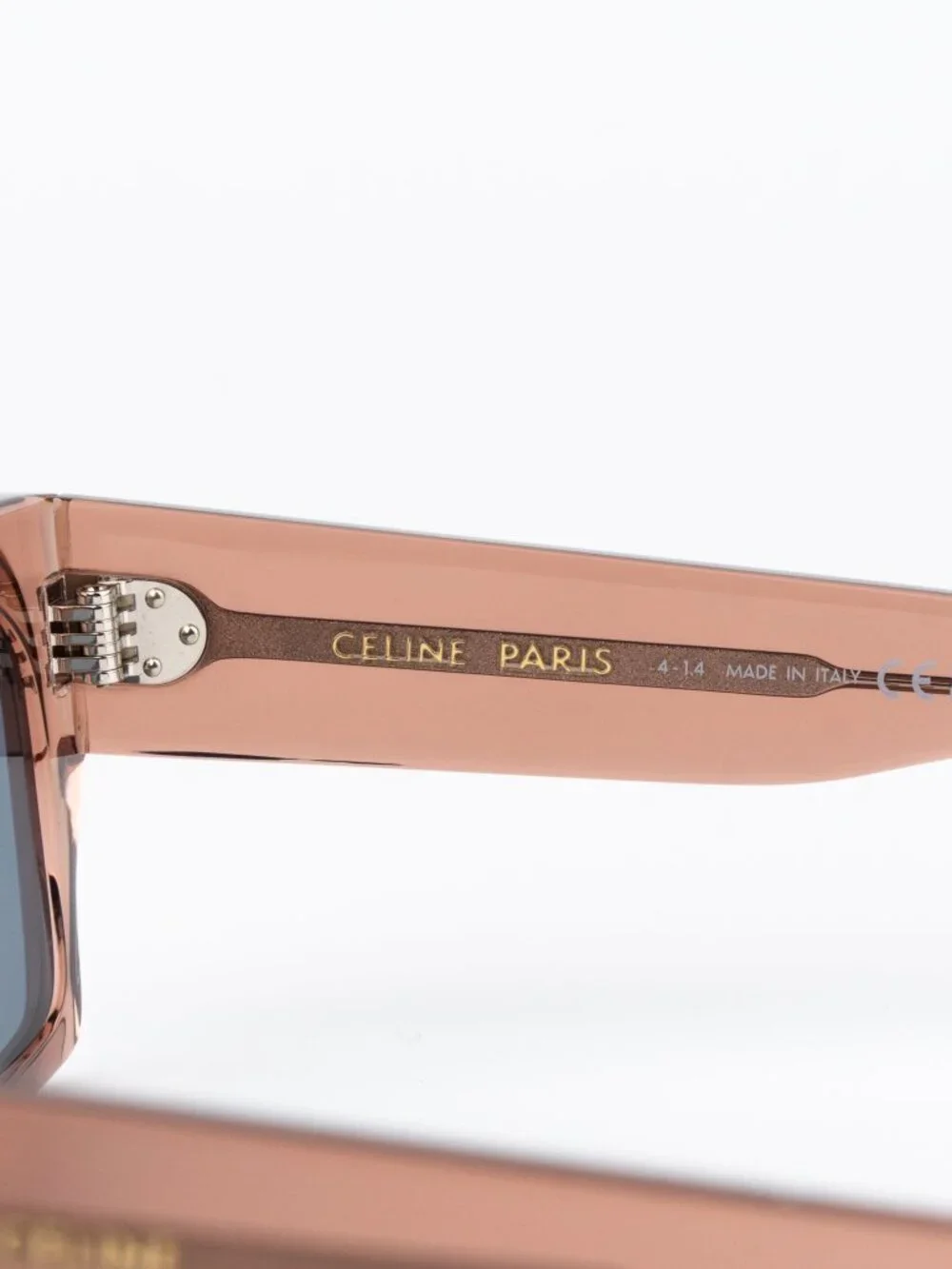 Celine Men Sunglasses Pink Blue Rectangle CL40280U 74V NEW AUTHENTIC